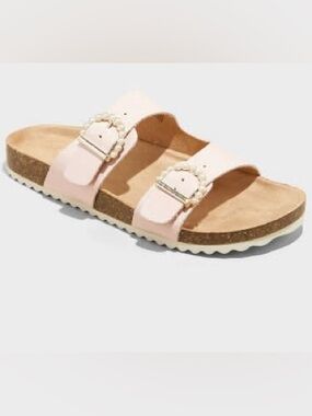 Cat & Jack - Kid's Drew Footbed Sandals Various Sizes